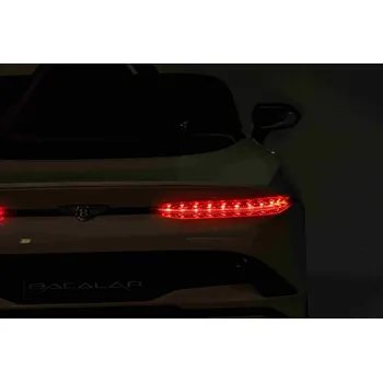 Dětské elektrovozidlo Beneo Elektrické autíčko Bentley Bacalar 12V, černé, Dveře otevírající se nahoru, 2.4 GHz dálkové ovládání, LED světla, USB/Aux Vstup, Odpružení, Lithiová baterie, 2 X 25W motor, ORIGINÁL licence
