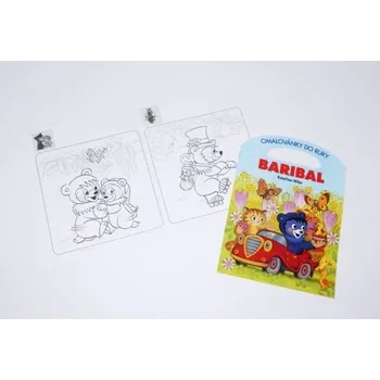omalovánky Omalovánky A4 s výsekem – Baribal [A]