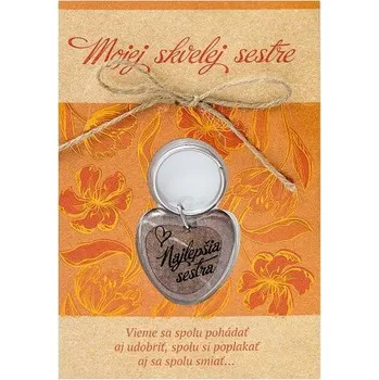 ARGUS Blahopřání s klíčenkou 23220003