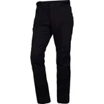 NORTHFINDER Pánské trekové softshellové kalhoty 3L 5K/5K Aldora ČERNÁ