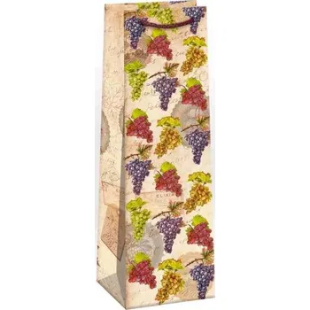 Dárková taška ARGUS Dárková papírová taška na víno (12 x 40 cm) 07370616