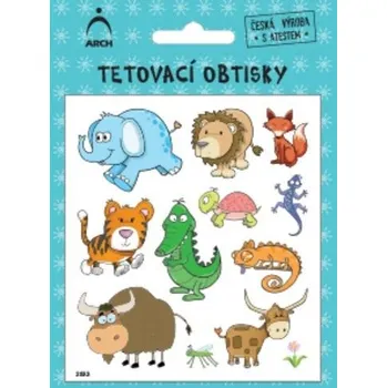 Odstranitelné tetování Dětské tetovačky – zvířátka 3 (2533)