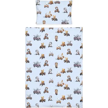 Povlečení ALBERO MIO Dětské povlečení - Svět malých řidičů