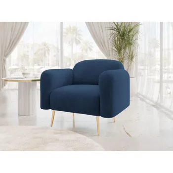 Křeslo Moderní křeslo BURIEN - modré