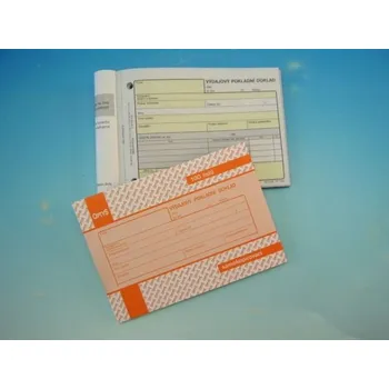 Tiskopis Doklad výdajový pokl. NCR A6 100 listů, propis. /OP1083/
