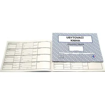 Kniha ubytovací , A4, 40str. /ET520/