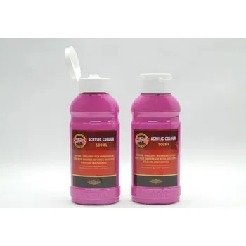 Výtvárné potřeby KOH-I-NOOR Barva akrylová 500ml magenta 0315