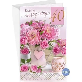 Argus 15 6433c40 Přání k narozeninám 40