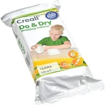 Modelovací hmota Creall samotvrdnoucí modelovací hmota hnědá 500 g [A]