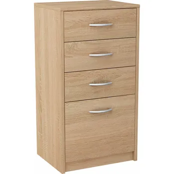 Komoda Komoda Matkam 45,01 x 35 x 85 cm dub sonoma matný