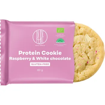 BrainMax Pure BrainMax Pure® Protein Cookie, Raspberry & White chocolate, BIO, 60 g