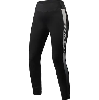 Moto oblečení Zkrácené dámské legíny na motorku Revit Talia černo-bílé