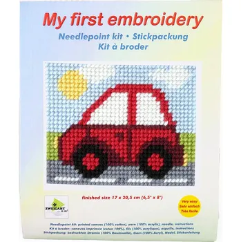 Vyšívací vzor Anex-bis Moje první vyšívání - auto