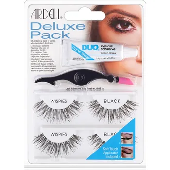 Umělé řasy Umělé řasy Ardell Wispies deluxe sada + lepidlo DUO 2,5 g + aplikátor