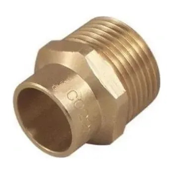 CU Přechod lisovací vnější závit 28 mm x 3/4" - PRESS VODA