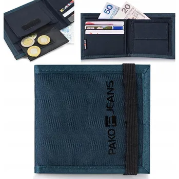 Peněženka Pako Jeans textilní peněženka modrá - unisex