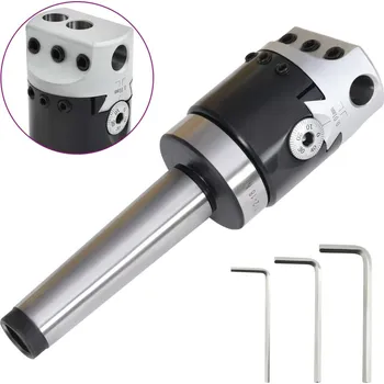 Vyvrtávací hlava 50 mm s trnem MT3 pro frézování na soustruhu - 8720286024942