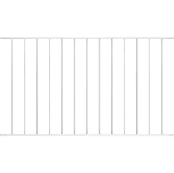 Plot Plotový panel s práškovým nástřikem z oceli 1,7 x 0,75 m bílý - 8719883670560