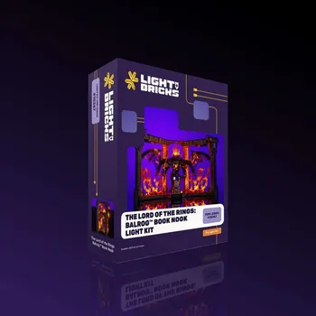 Stavebnice LEGO Light my Bricks Sada světel - LBM 2.0 LEGO Lord of the Rings Balrog Book Nook 10367