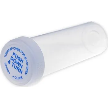 Dóza na potraviny Headshop Medic Conservation dóza průhledná 45x140 mm, BOX 100 ks