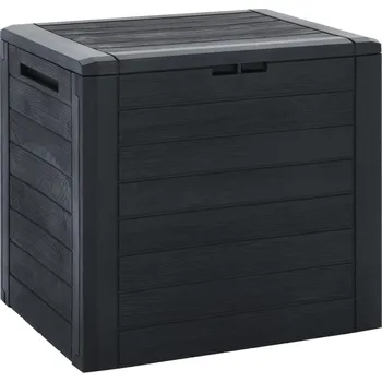 Zahradní nábytek Zahradní úložný box antracitový 58,5 x 46 x 55 cm polypropylen - 8720287088660