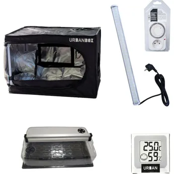 Osvětlení pro růst rostliny Growmarket Sadbovací komplet Urban GENT Propagation Small Basic, 60x40x40 cm - BEZ MÉDIA