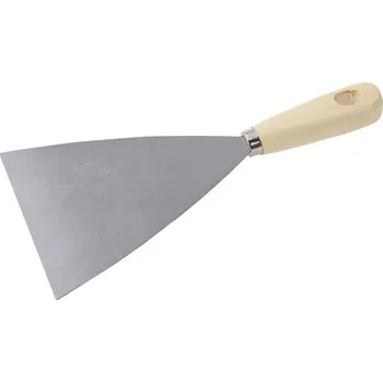 Malířská špachtle Špachtle ocelová, 125mm s dřevěnou ručkou