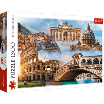 TREFL Puzzle Oblíbená místa: Itálie 1500 dílků