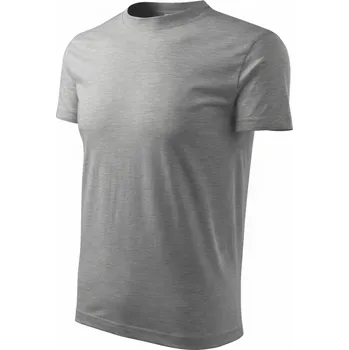 PÁNSKÉ TRIČKO šedý melír Malfini Classic (Pánské tričko krátký rukáv)