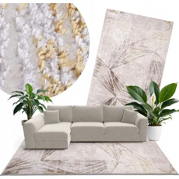 Koberec Módní koberec do obýváku nebo ložnice Mia 100x150 MĚKKÝ koberec MODERNÍ vzor