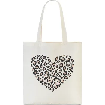 Kabelka Dámská textilní taška Srdce - Punta Trendy Shopper 10510-2021 s moderním designem a praktickým využitím | Cooltovka.cz
