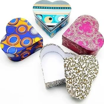 Dárková krabička Krabička dárková SL SRDCE pr. 130x60 papír