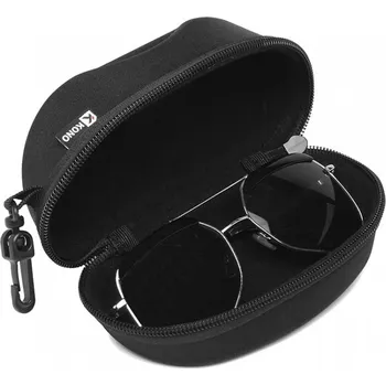 Pouzdro na brýle Pevné pouzdro na brýle Kono - černé G4042-BK