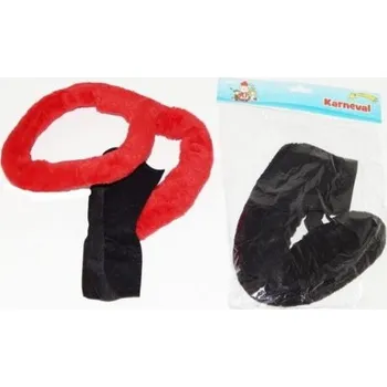 Karnevalová maska Maska Ocas karneval, červený, černý 880203