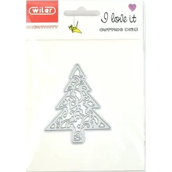 Vánoční dekorace Vyřezávací šablona pro Big Shot, vánoční strom