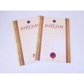 Diplom A4 PEČEŤ / BD143