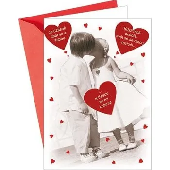 ARGUS Blahopřání Valentýnský pozdrav 70-605c