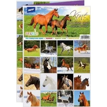 Pexeso Pexeso papírové A4 Koně MFP