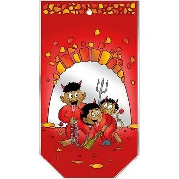 Dárková taška ARGUS Mikulášsky sáček dárkový pytlík 22 x 41 cm 20111009