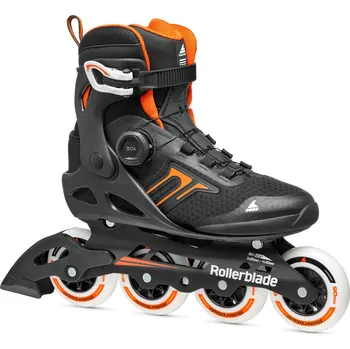 Kolečkové brusle Kolečkové brusle Rollerblade Macroblade 90 Boa Velikost: MP 250-5 black/orange