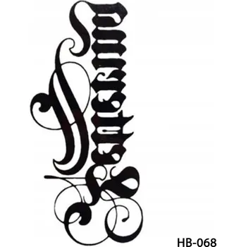 Odstranitelné tetování 3D dočasné tetování - NALEPovací NÁPISY