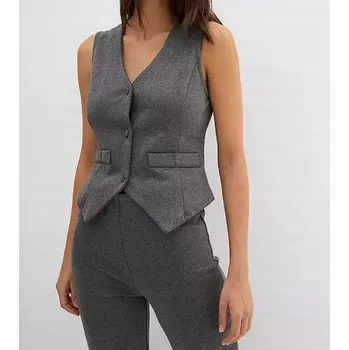 Dámská vesta B.P.C dámská vesta šedá 40/42.