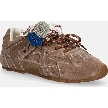 Pánská obuv Semišové tenisky Nokwol Atlas Mushroom Suede Atlas.Mushroom.Suede hnědá 88X, EUR 36