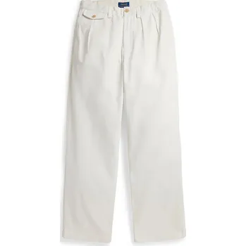 Dámské kalhoty Dětské bavlněné kalhoty Polo Ralph Lauren 323A12604001 bílá 00X, vel. 144-149