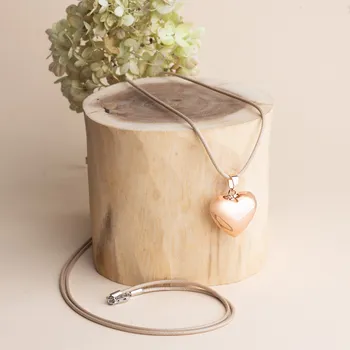 Těhotenské šaty Mummy Bell Těhotenská rolnička - Rolnička Srdíčko - měděné