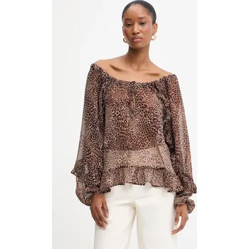 Dámské oblečení Halenka Morgan OWAY.F hnědá 88X, vel. 34