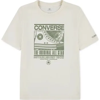 Dětské tričko Converse 9CH444 béžová 01X, vel. 147-163