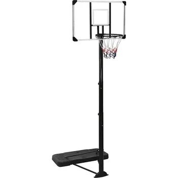 Basketbalový koš Basketbalový koš s průhlednou deskou 256–361 cm polykarbonát - 8720287110422