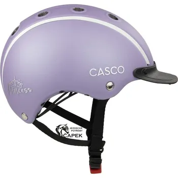 Přilba Casco -NORI: PASTEL PRINCESS- - Fialová II - XS (50-52cm)