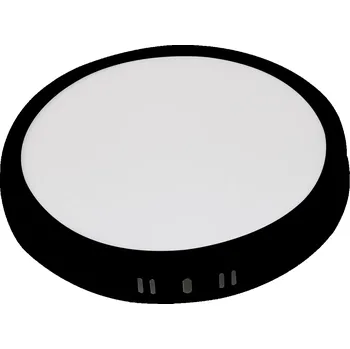 LED panel Optonica LED 6W SURFACE PANEL ROUND AC85-260V 3CCT černé